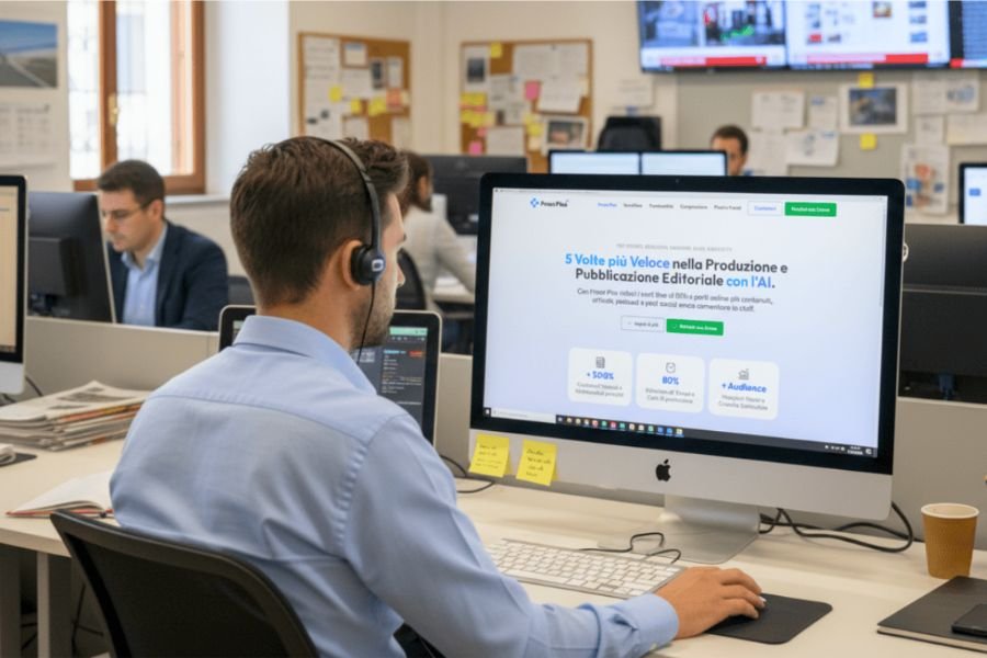 Press Plus AI: l’intelligenza artificiale al servizio del giornalismo, non al suo posto