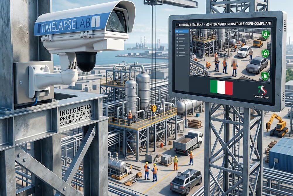 Tecnologia Made in Italy per il monitoraggio dei cantieri industriali